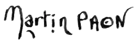 Signature Martin PAON